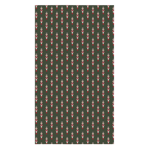 Iveta Abolina Nutcrackers Green Tablecloth