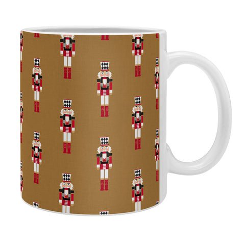 Iveta Abolina Nutcrackers Mustard Coffee Mug