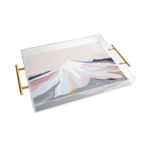 Iveta Abolina Off the Grid Purple Acrylic Tray