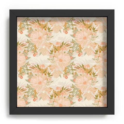 Iveta Abolina Orlando Bloom Cream Recessed Framing Square
