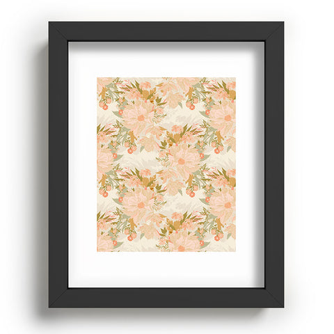 Iveta Abolina Orlando Bloom Cream Recessed Framing Rectangle