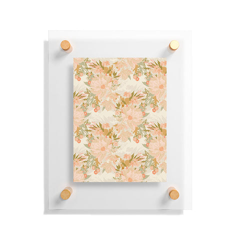 Iveta Abolina Orlando Bloom Cream Floating Acrylic Print