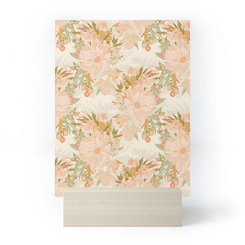 Iveta Abolina Orlando Bloom Cream Mini Art Print