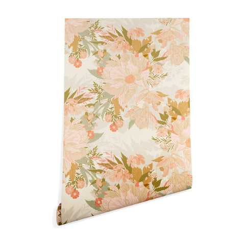 Iveta Abolina Orlando Bloom Cream Wallpaper