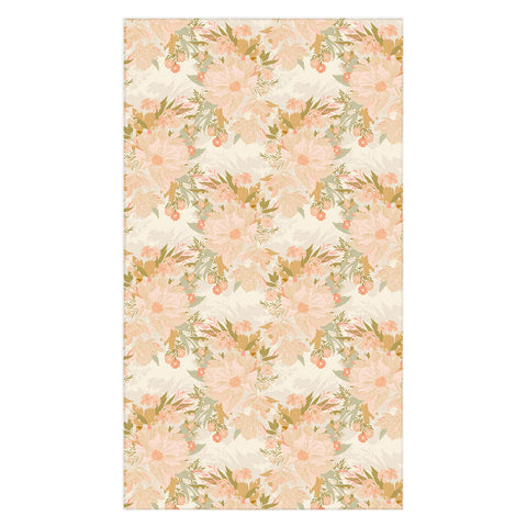 Iveta Abolina Orlando Bloom Cream Tablecloth