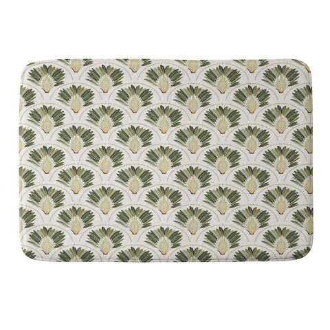 Iveta Abolina Palm Cream Memory Foam Bath Mat