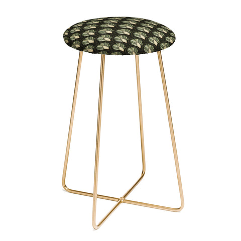 Iveta Abolina Palm Deep Green Counter Stool