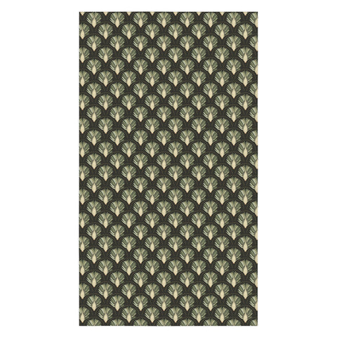 Iveta Abolina Palm Deep Green Tablecloth