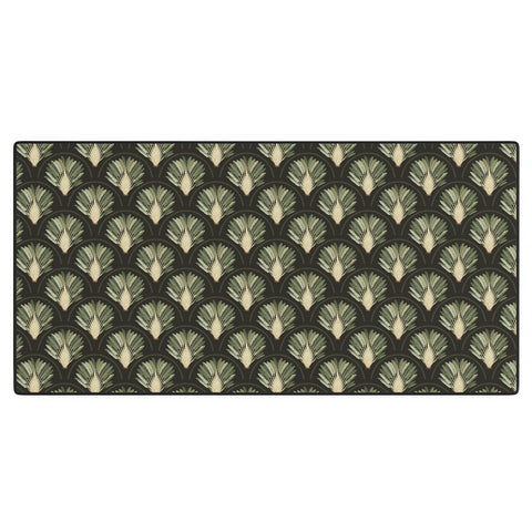 Iveta Abolina Palm Deep Green Desk Mat