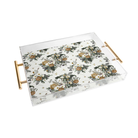 Iveta Abolina Paloma Cream Acrylic Tray