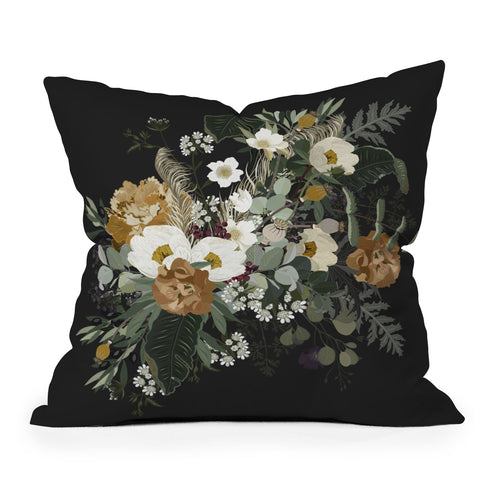 Iveta Abolina Paloma Night Outdoor Throw Pillow