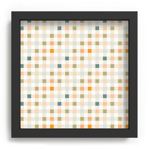 Iveta Abolina Pastel Checker Recessed Framing Square