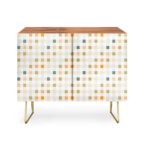 Iveta Abolina Pastel Checker Credenza