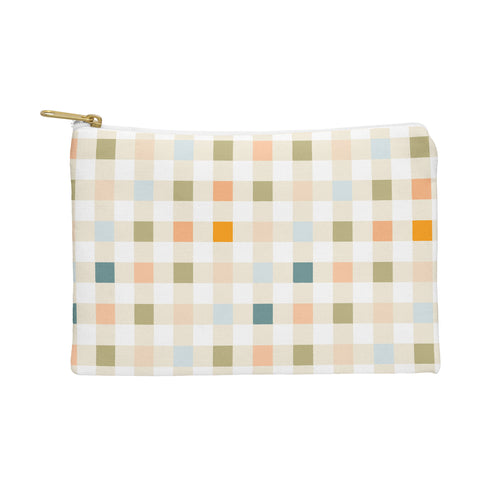 Iveta Abolina Pastel Checker Pouch