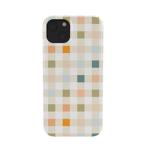 Iveta Abolina Pastel Checker Phone Case