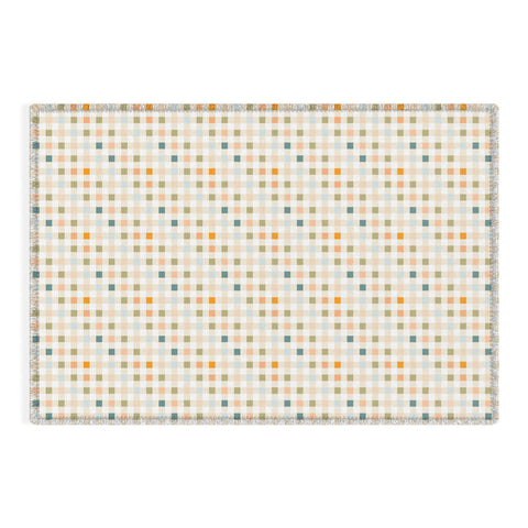 Iveta Abolina Pastel Checker Outdoor Rug