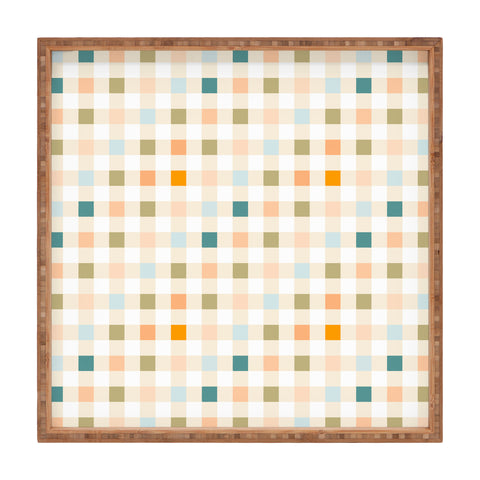 Iveta Abolina Pastel Checker Square Tray