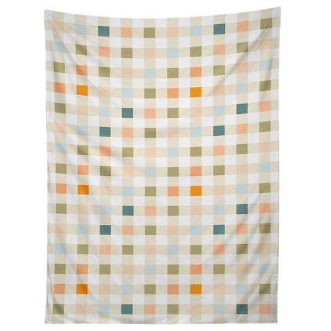 Iveta Abolina Pastel Checker Tapestry
