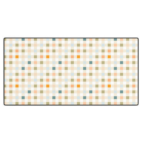 Iveta Abolina Pastel Checker Desk Mat
