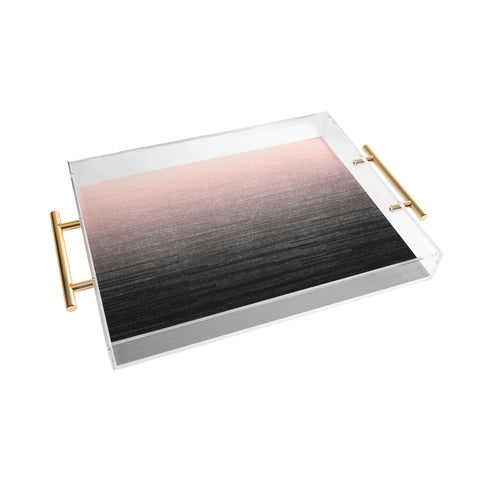 Iveta Abolina Peach Blush Ombre Acrylic Tray