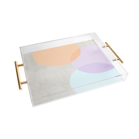 Iveta Abolina Peach Cobbler Acrylic Tray