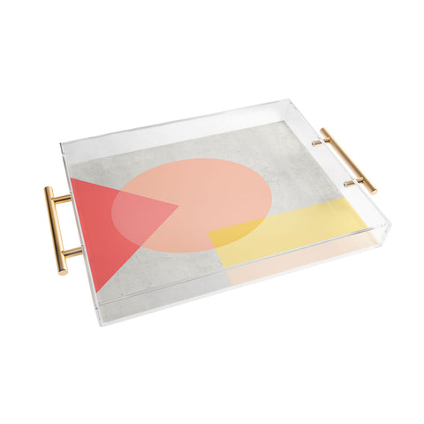 Iveta Abolina Peach Cobbler II Acrylic Tray