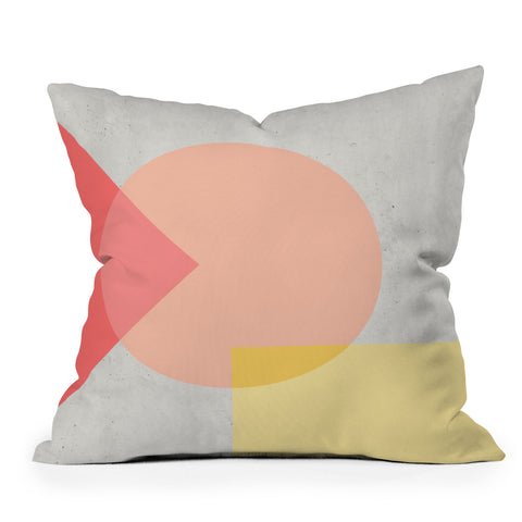 Iveta Abolina Peach Cobbler II Outdoor Throw Pillow