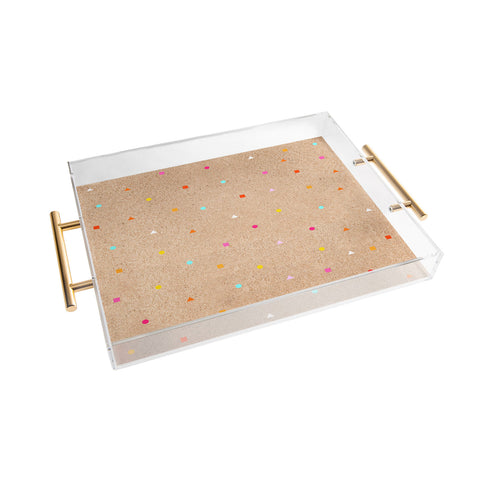 Iveta Abolina Peach Taffy Acrylic Tray
