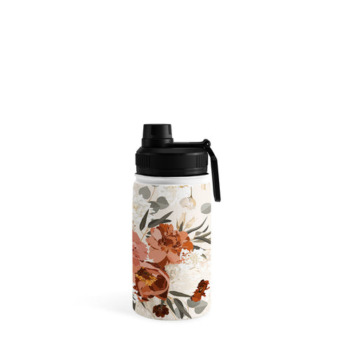 Iveta Abolina Peonies Cream Water Bottle