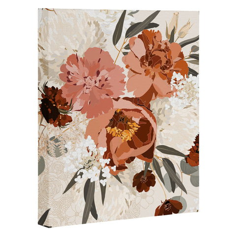 Iveta Abolina Peonies Cream Art Canvas