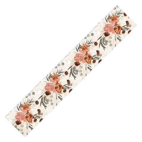 Iveta Abolina Peonies Cream Table Runner