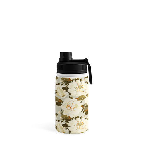 Iveta Abolina Peonies Light Sage Water Bottle