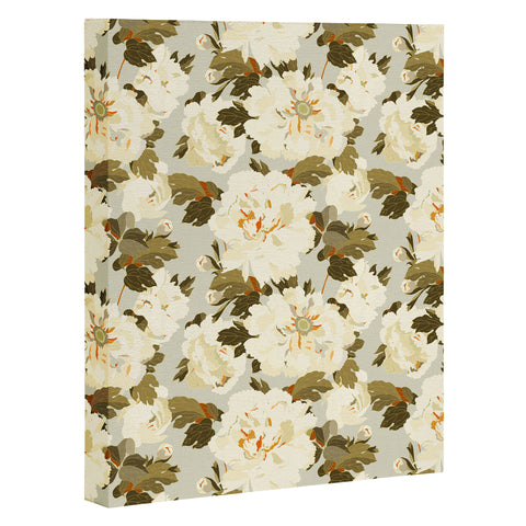 Iveta Abolina Peonies Light Sage Art Canvas