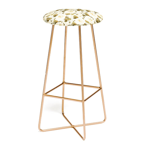 Iveta Abolina Peonies Light Sage Bar Stool