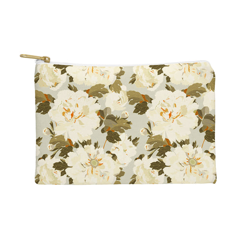 Iveta Abolina Peonies Light Sage Pouch