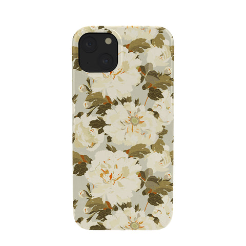 Iveta Abolina Peonies Light Sage Phone Case