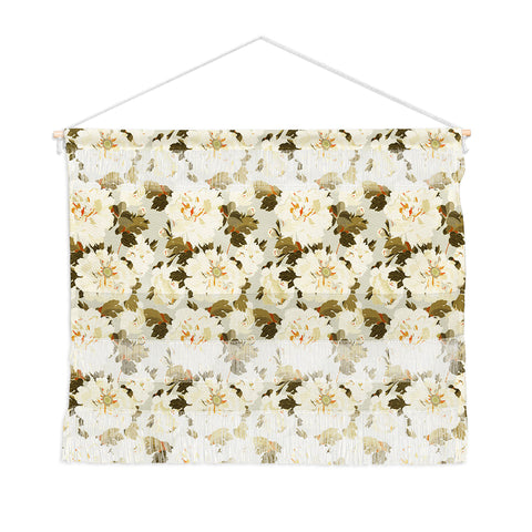 Iveta Abolina Peonies Light Sage Wall Hanging Landscape