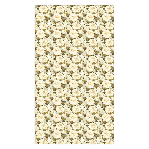 Iveta Abolina Peonies Light Sage Tablecloth