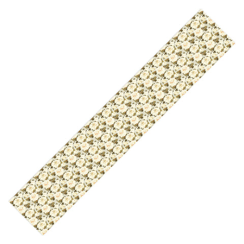 Iveta Abolina Peonies Light Sage Table Runner