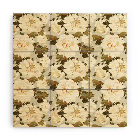 Iveta Abolina Peonies Light Sage Wood Wall Mural