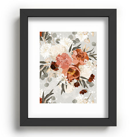 Iveta Abolina Peonies Sage Recessed Framing Rectangle