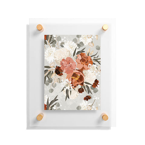Iveta Abolina Peonies Sage Floating Acrylic Print