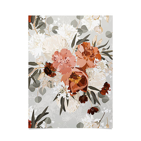 Iveta Abolina Peonies Sage Poster