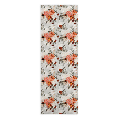 Iveta Abolina Peonies Sage Yoga Towel