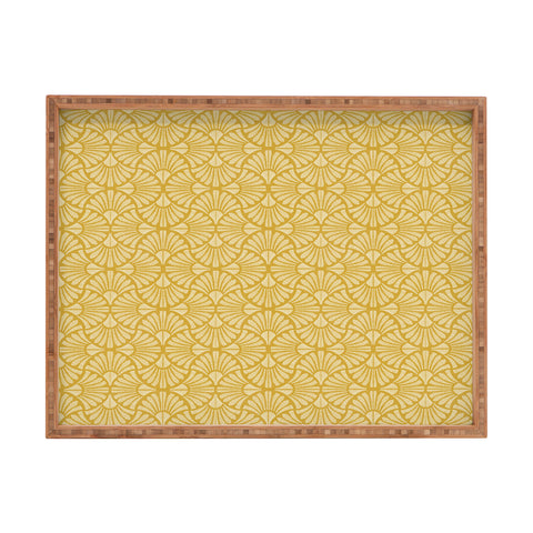 Iveta Abolina Petal Dijon Rectangular Tray