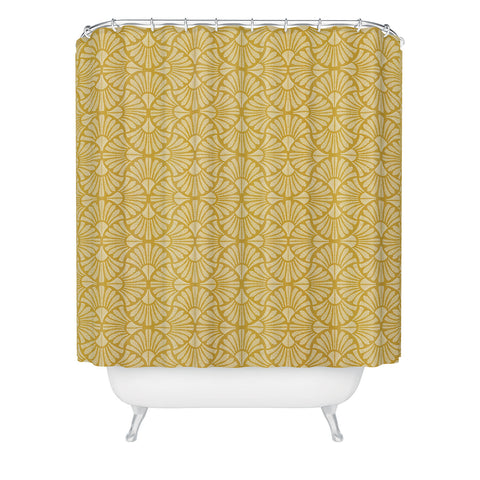 Iveta Abolina Petal Dijon Shower Curtain