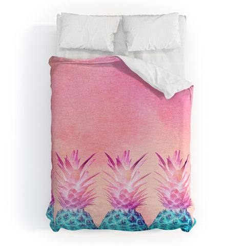 Iveta Abolina Pineapple Farm Duvet Cover