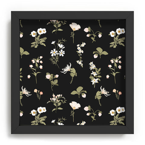 Iveta Abolina Pineberries Botanicals Black Recessed Framing Square