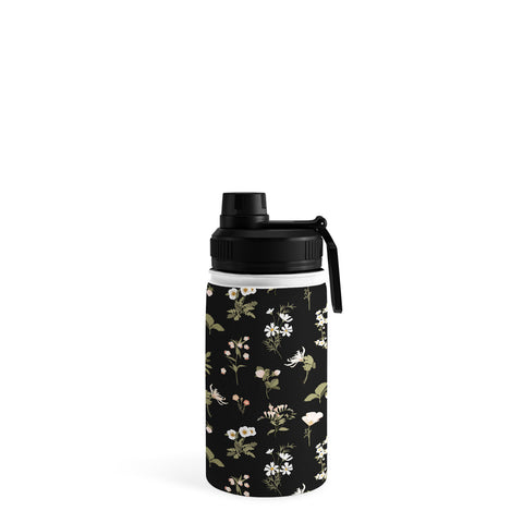 Iveta Abolina Pineberries Botanicals Black Water Bottle