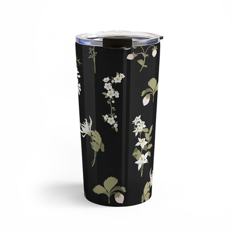Iveta Abolina Pineberries Botanicals Black Travel Mug